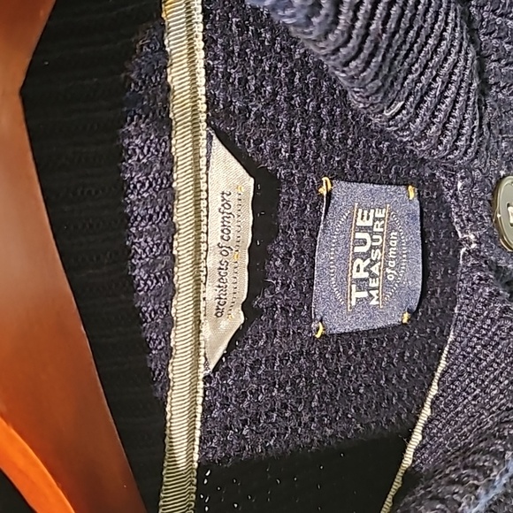 True Measure 100% Cotton Sweater. Size Large Perfect Condition - Picture 2 of 11